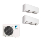 Daikin 大金 1.0匹+1.5匹 一拖二 變頻冷暖 多聯式掛牆分體冷氣機 (CTXM25RVMN+CTXM35RVMN/4MXM68RVMA)